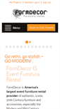 Mobile Screenshot of formdecor.com